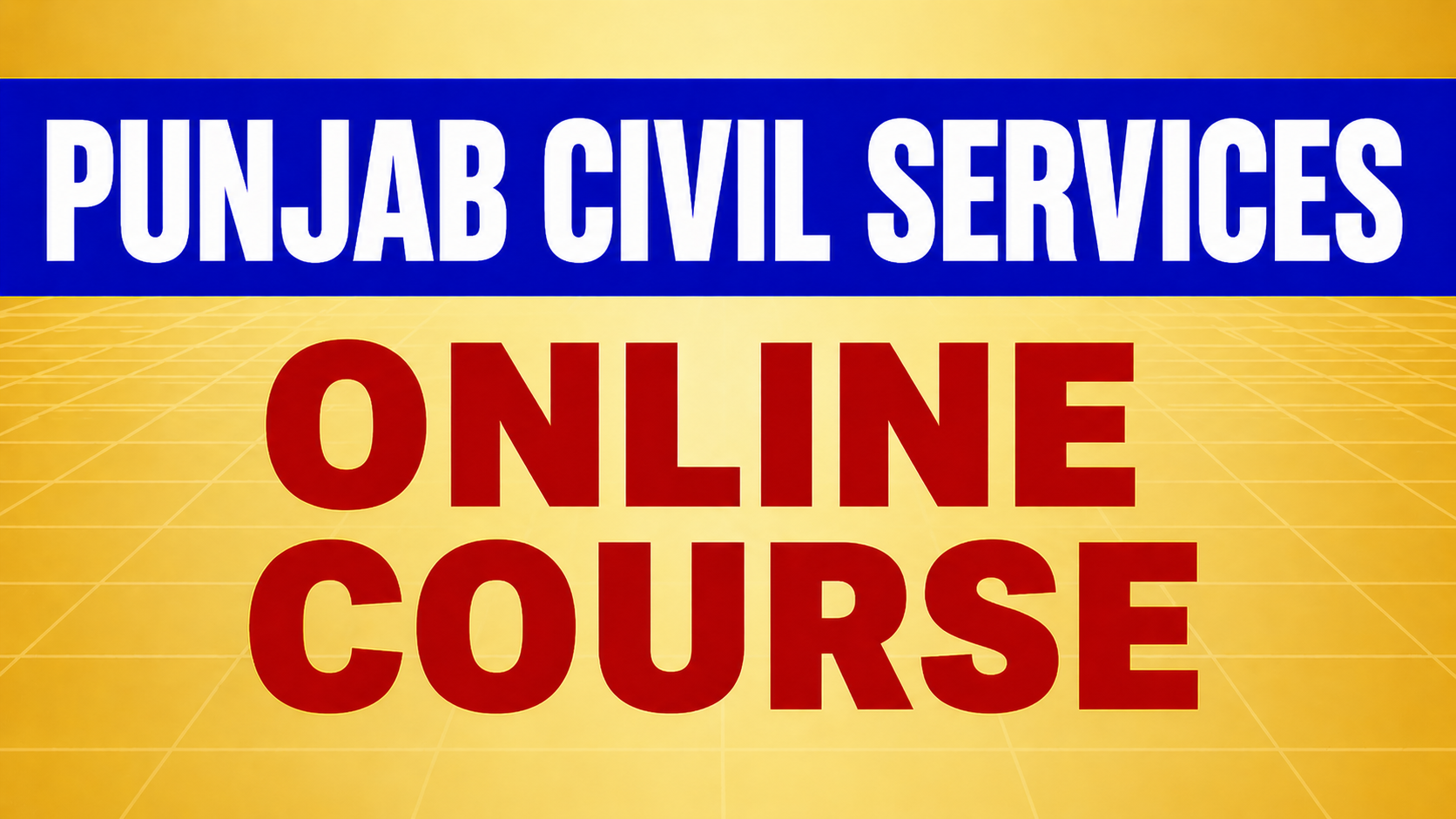 Comprehensive Course