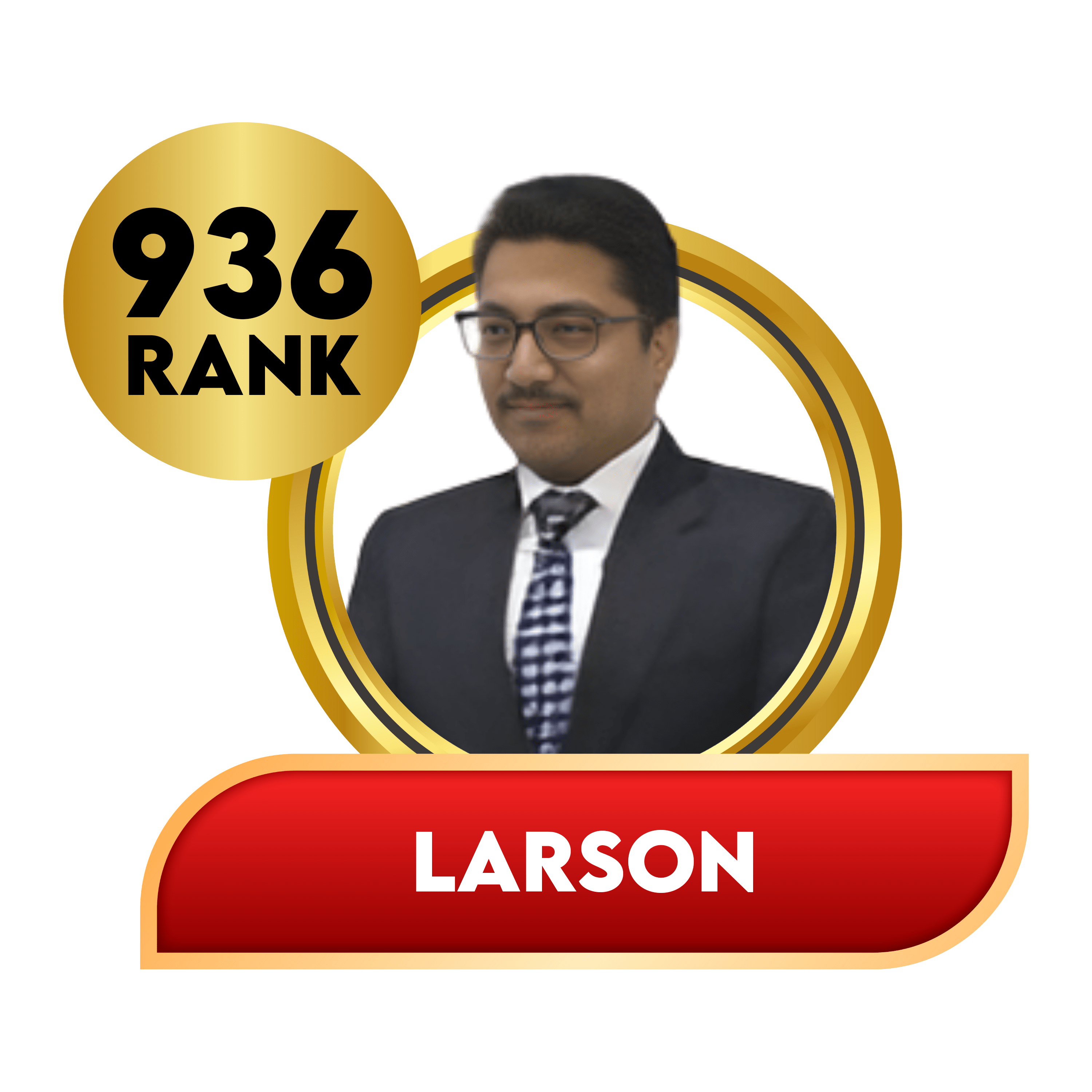 Larson CBL UPSC Student All India Rank 936